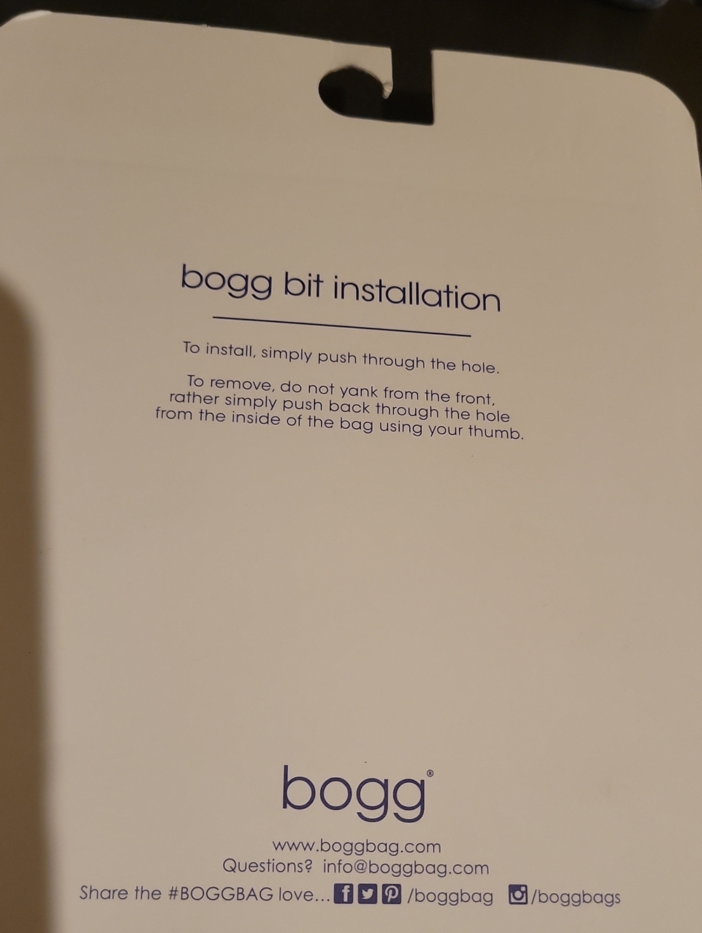 New Bogg Bit For Bog Bags Ocean Waves - Picture 2 of 3